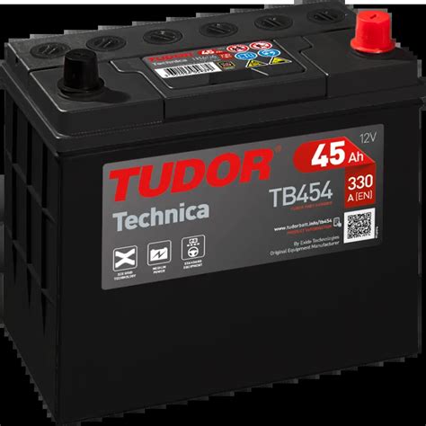 Tudor TB454. Batería de coche Tudor 45Ah 12V 